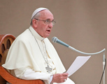 Papst Franziskus, Ansprache, Rede? kathbild.at/Christoph Hurnaus