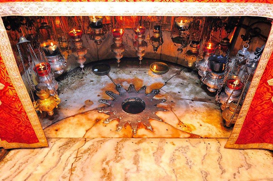 Geburtsgrotte in Bethlehem / Israel Magazin