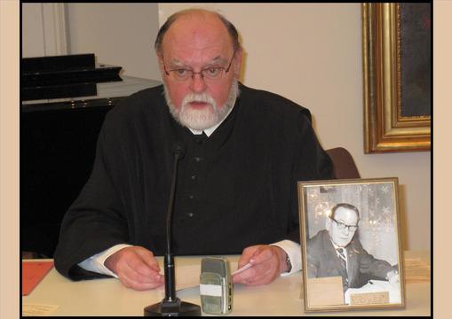 P. Bonifaz erzählt im Rahmen des RSK-Jubiläumsjahres über seinen Vater, Ernst Tittel