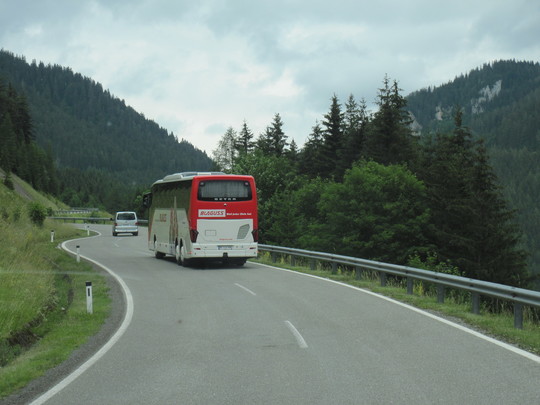 Unterwegs nach Mariazell mit zwei Bussen