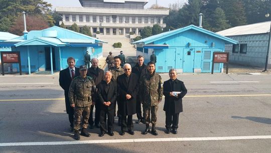 Besuch einer Delegation von „Kirche in Not“ an der innerkoreanischen Grenze