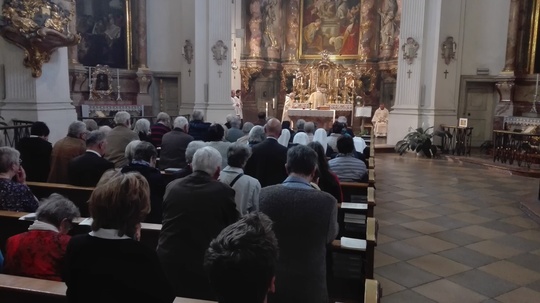 Erstmals in der Franziskanerkirche St. Anna: Die traditionelle Marienfeier des RSK in München 